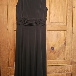 Christopher & Banks Black Midi Dress